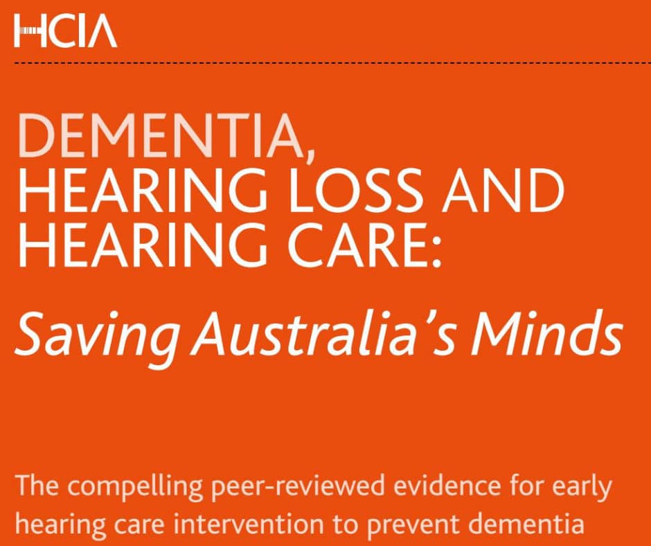 White Paper: Dementia, Hearing Loss & Hearing Care