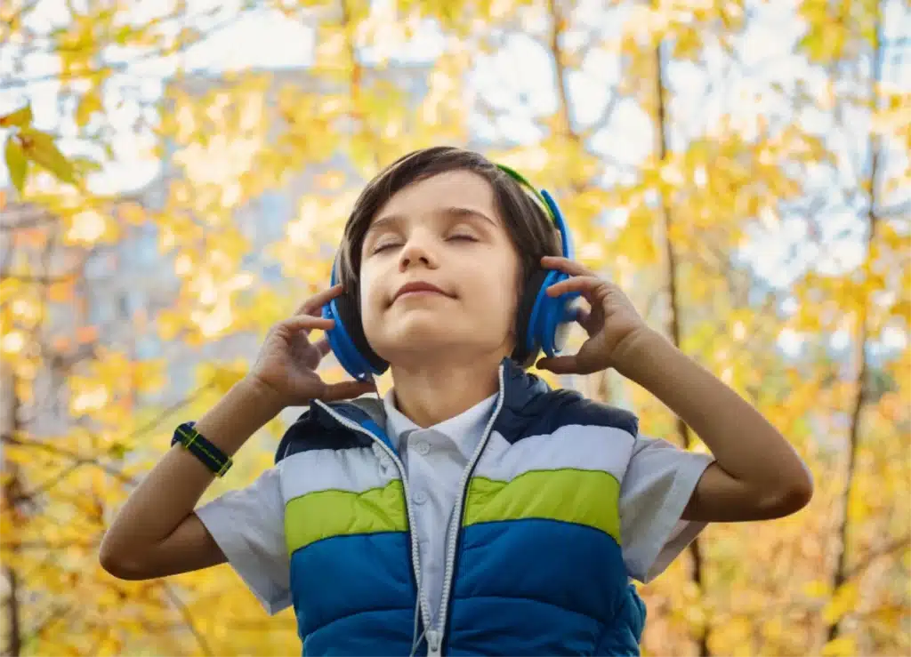 Boy with Noise-Cancelling Headphones -are they Contributing to Hearing Problems in Young People
