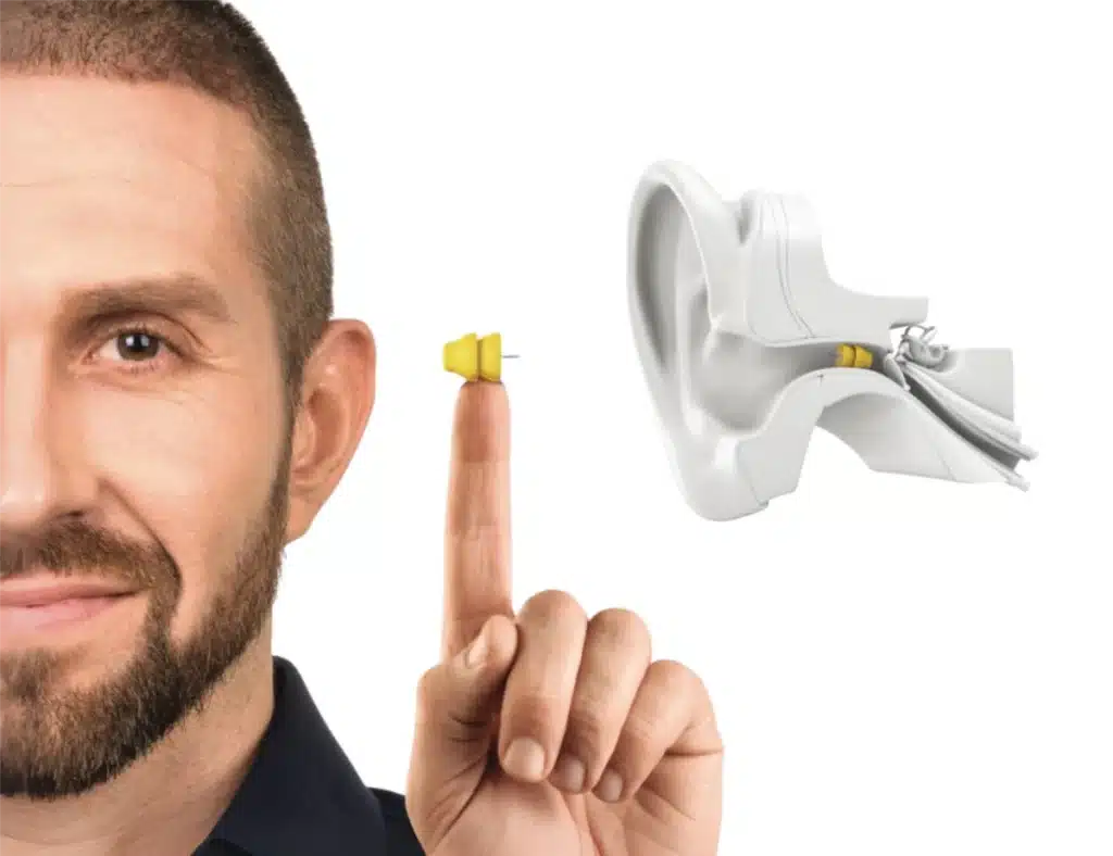 Man holding Lyric on his finger